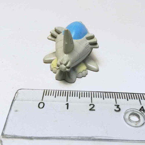 Submarimon plastic figure used, Digimon miniature toy