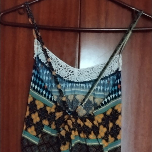 Maci Boho maxi dress Lipsy London used, colorful geometric pattern
