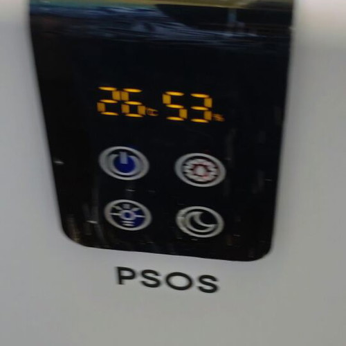 PSOS Dehumidifier 2.8L with Touchscreen and Humidity Detection, White