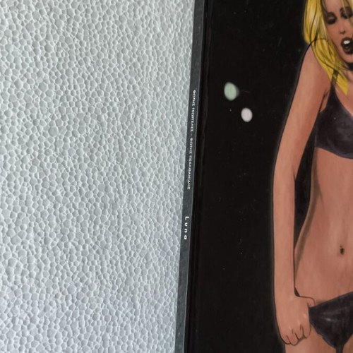 Luna erotic comic like new, hardcover large format