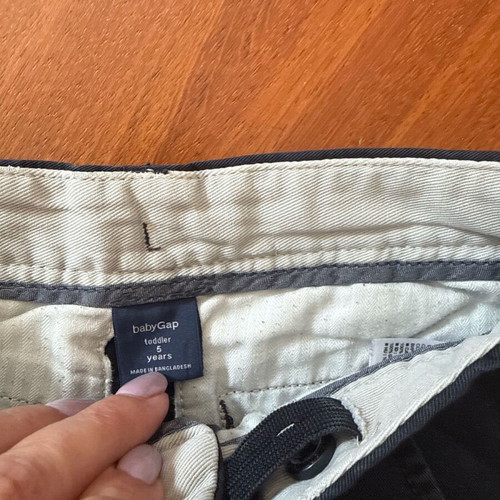 Gap chino pants 5 years used, blue