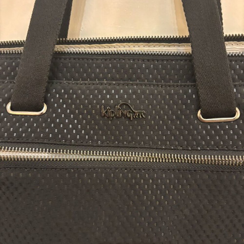 Kipling shoulder and handbag in black, new