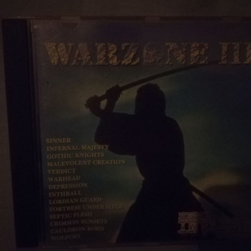 Warzone III CD used, metal