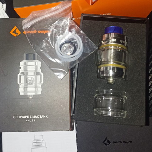 Geek Vape Z Maxl Silver used vape tank