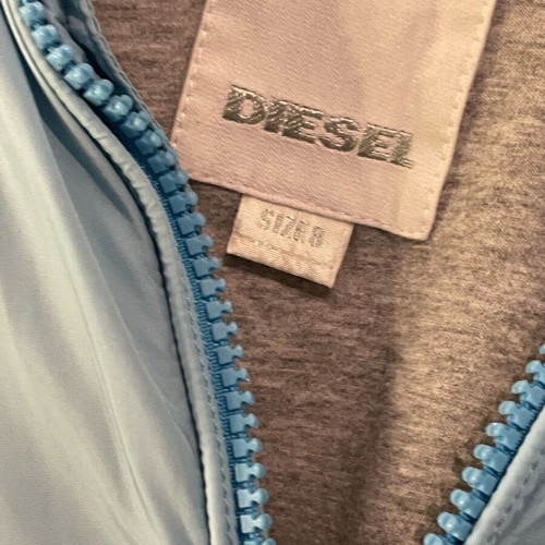 Diesel jacket like new, turquoise, size 128 cm