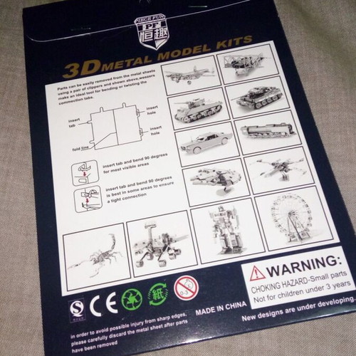 Star Wars AT-AT Imperial Walker 3D metal puzzle Piece Fun