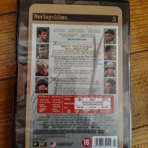 The Thin Red Line DVD used, Greek subtitles