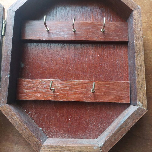 Spanish handmade hanging key holder used