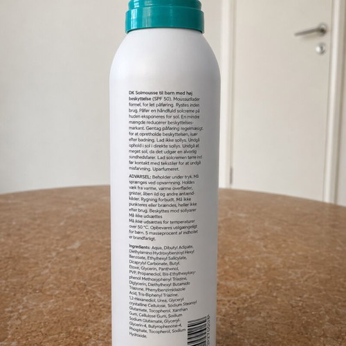 Aco Kids Active Sun Mousse SPF 50 like new