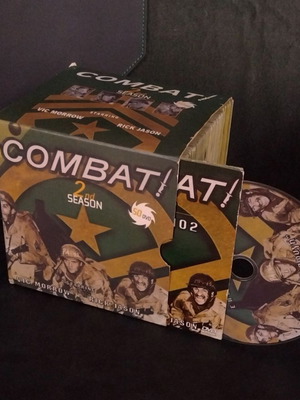 COMBAT Σεζόν 2 μεταχειρισμένη, 50 DVD, ιστορική περιπέτεια σειρά