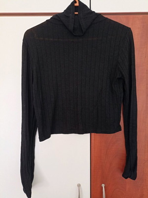 Shein blouse black medium used, slightly transparent