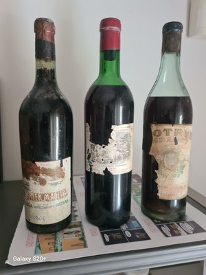 Collectible wines used Achaia Claus 1946, Chateau Lafite Rothschild 1970, Botrys brandy
