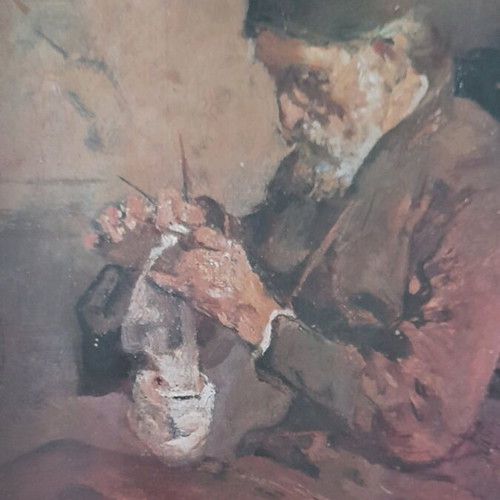 The Greek Painters album used, 19th-20th century