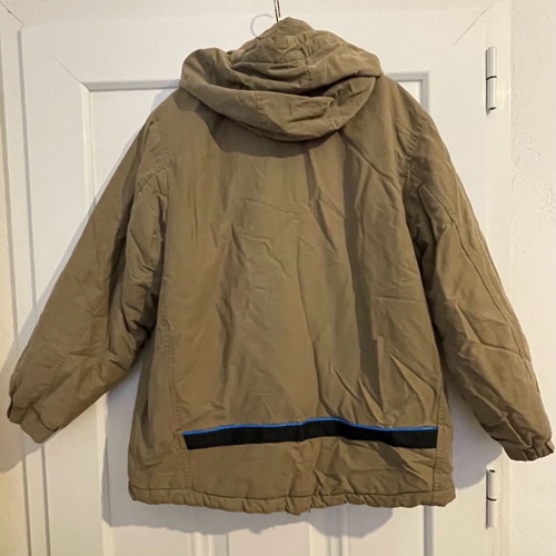 Benetton vintage boys anorak age 8-9 excellent condition khaki green