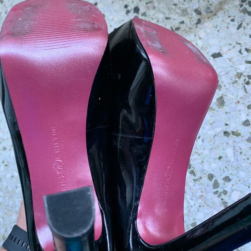 Paris Hilton black pumps size 43.5 used authentic