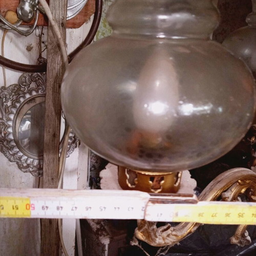 Polifoto old used ceiling light