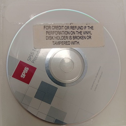 SPSS Statistics Manual like new, two volumes with CDs