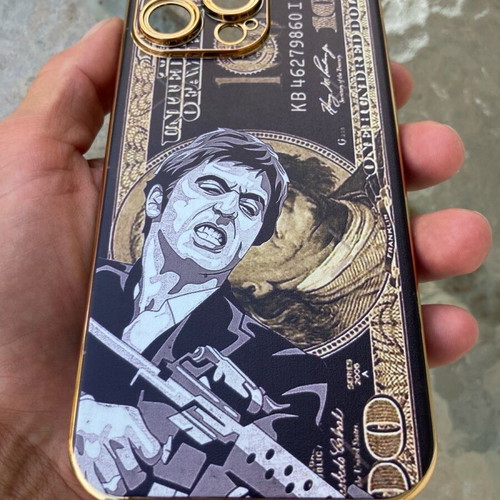 iPhone 16 Pro Max silicone case Scarface Tony Montana new