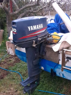 Σκάφος Αργοέλλας 4.50×1.80 σαν καινούργιο με GPS 421 Carmin και βυθόμετρο Garmin