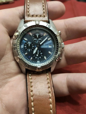 Festina Chronograph used, model 16169, battery replacement needed