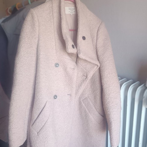 Zara coat pink like new