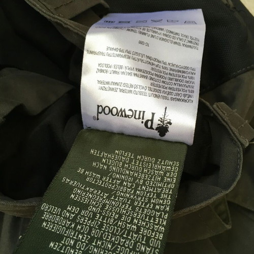 Pinewood men's hiking trousers used, UK 32, colorful