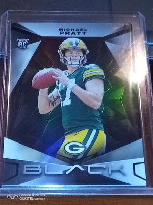 Κάρτα 2024 Panini Black Football Michael Pratt σαν καινούργιο