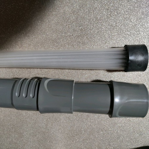 Vacuum cleaner nozzle used with 30 flexible tubes