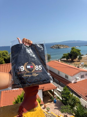 Tommy Hilfiger 1985 ανδρικό T-shirt σε μαύρο, μέγεθος M