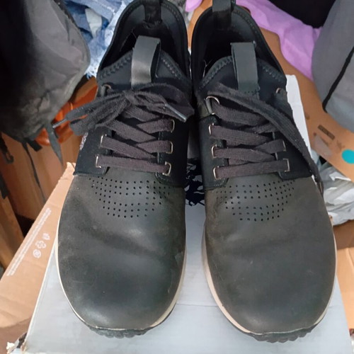 U.S. Polo Assn. sneakers size 42 used, black with red lining