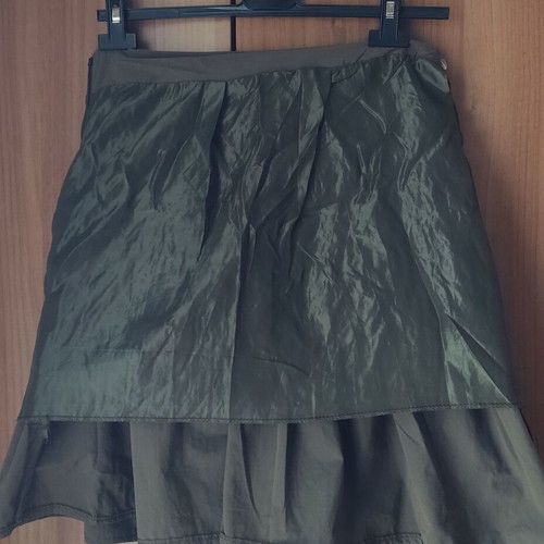 Khaki skirt Large with lining like new