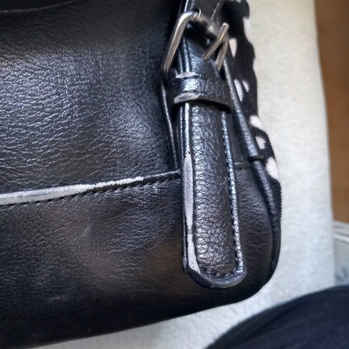 Santoro backpack used, black, 35 x 24 x 10 cm