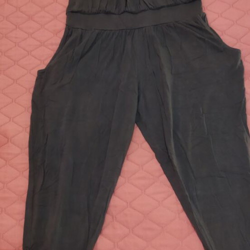 One-piece jumpsuit size S like new, brown, knee length