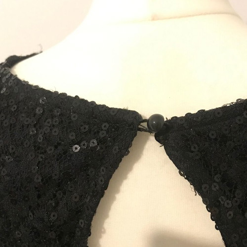 Dorothy Perkins mini dress with open back, new, size S, black