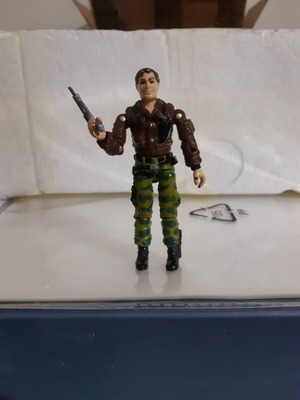 GI Joe General Hawk action figure used 1988-1992