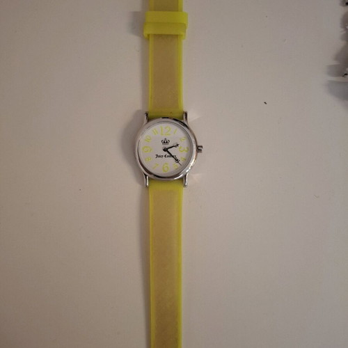 Juicy Couture watch like new, women's, white and yellow