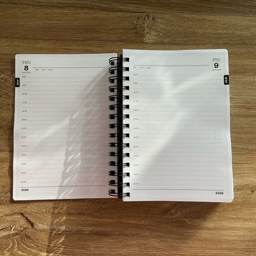 Illusions 2026 daily planner new, handmade