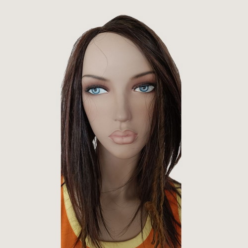Female wig for window mannequin used