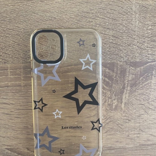 iPhone 11 phone case new with transparent stars