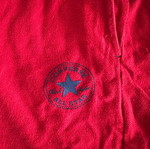 Converse All Star sweatpants large used, red