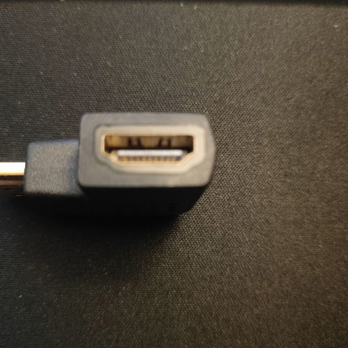 Hdmi angled adapter like new, unused