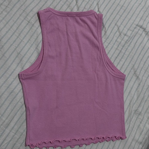 Bershka Y2K Pink Crop Top Like New, Cute as Hell Print