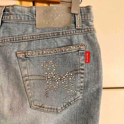 Vintage Blugirl Mini Denim Skirt used, size S