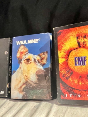 Promo cassette tapes 1990s EMF, Fluke, WEA NME2 like new