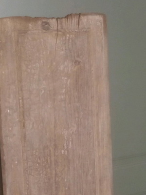 Old wood used for painting and store signage