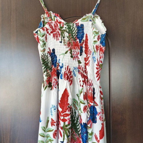 J.Stars floral maxi dress used, viscose, size S/M