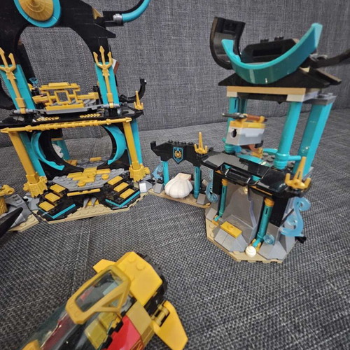Lego Ninjago Temple of the Endless Sea set 71755 used, incomplete without minifigures