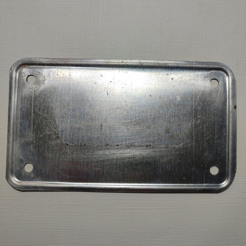 Texas motorcycle plate used, genuine from America