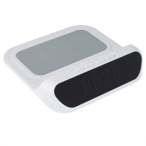 Alarm clock with wireless Qi charging 15W 3 in 1