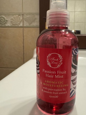 Fresh Line Passion Fruit Hair Mist aromatic hair spray like new